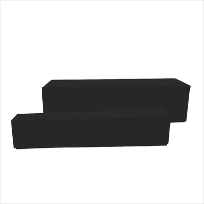 ../frankl24shop/bierbankhusse 220 cm, schwarz (hr)